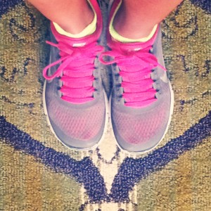 All you need for this workout are your sneaks!
