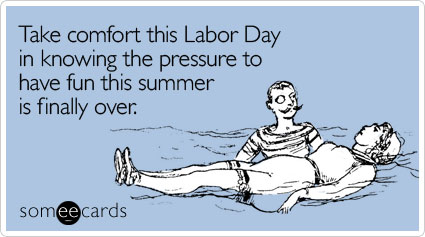 labor day summer ecard