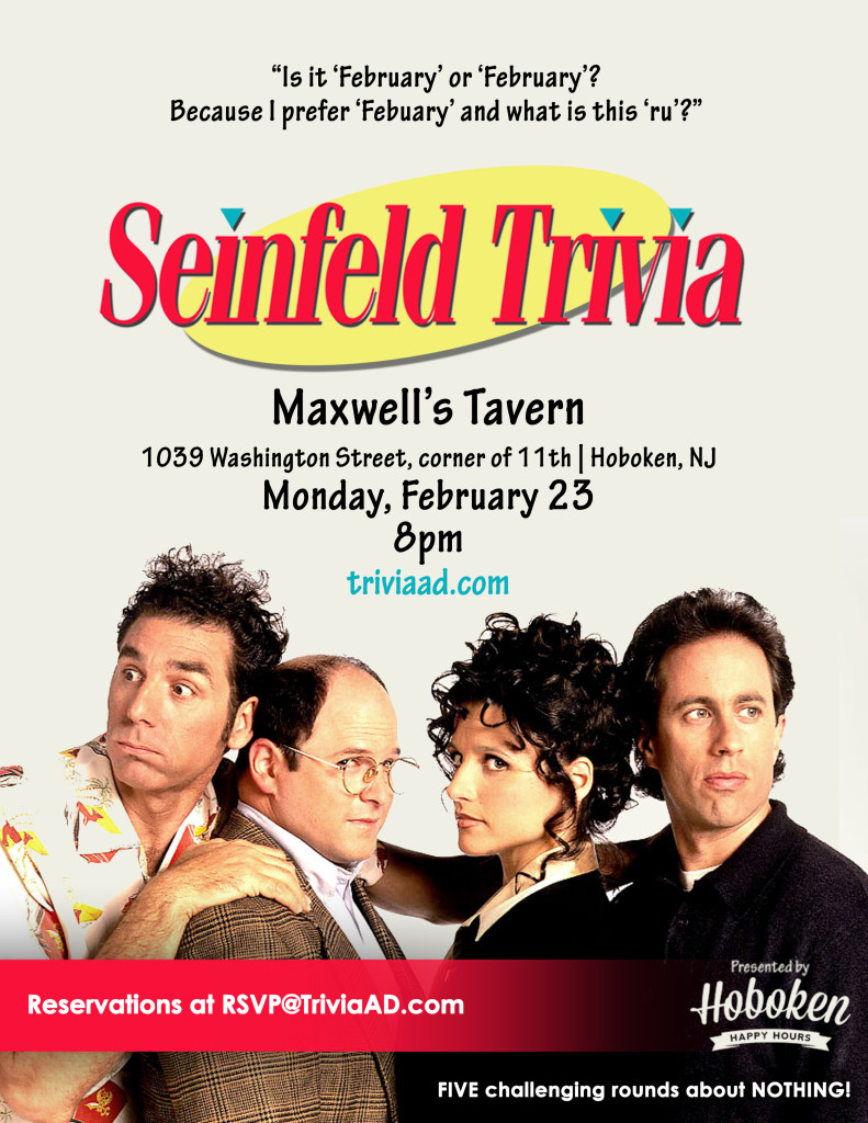 Seinfeld Trivia - Maxwell's
