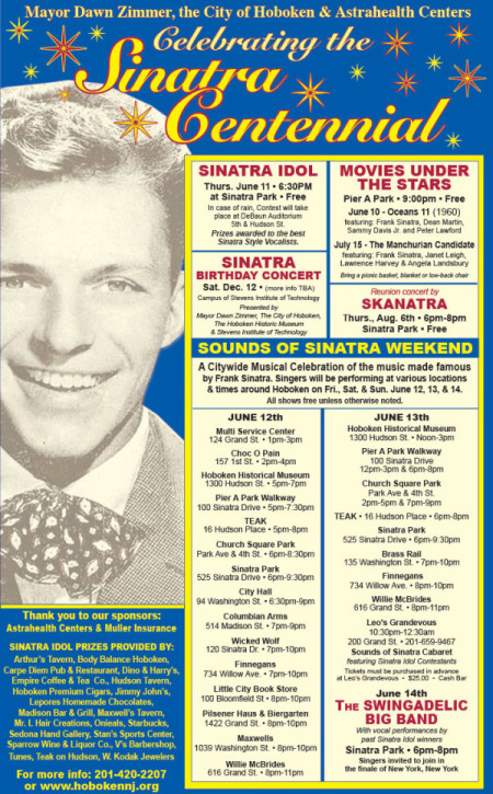 Sinatra Celebration Poster