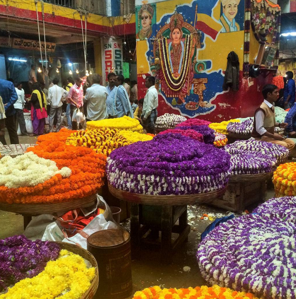india flower markets pips marche