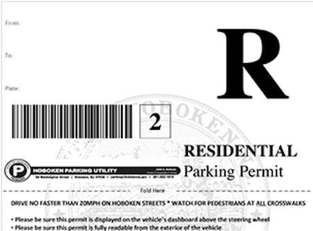 resident parking permit