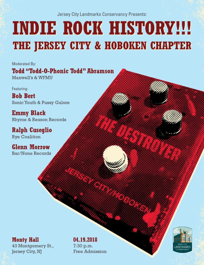 indie rock history jersey city event