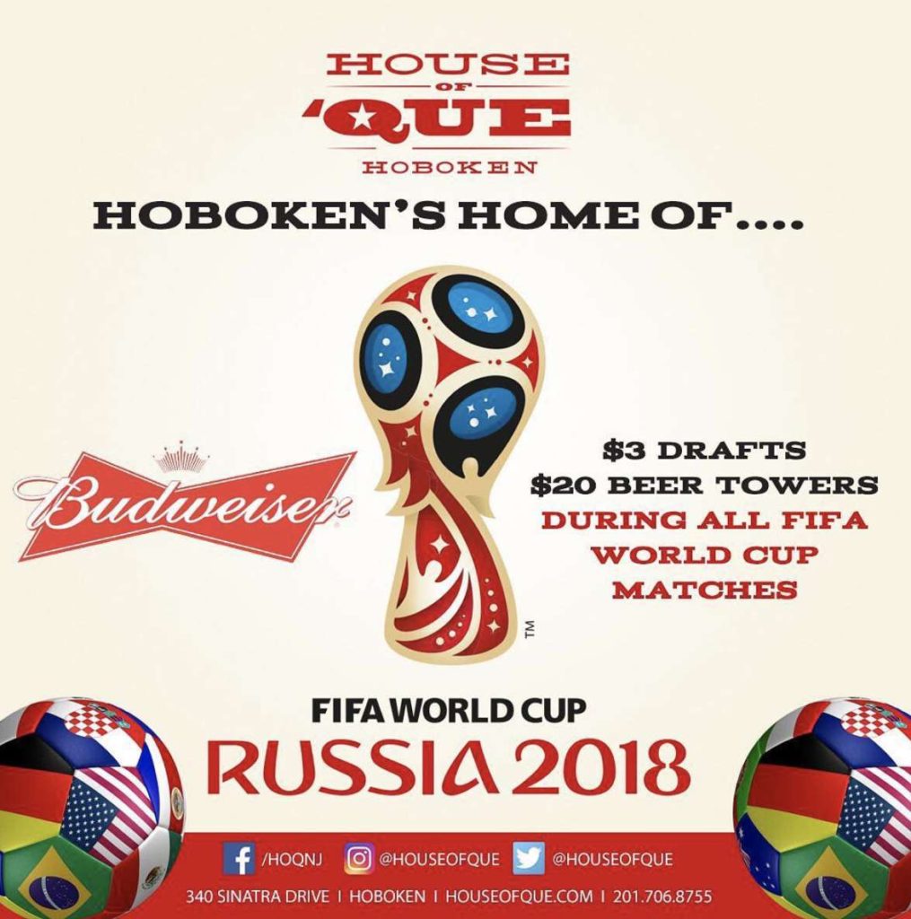 house of que hoboken world cup 2018