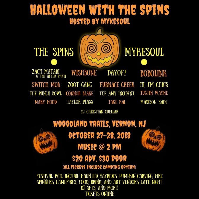 halloween with the spins vernon new jersey 2018