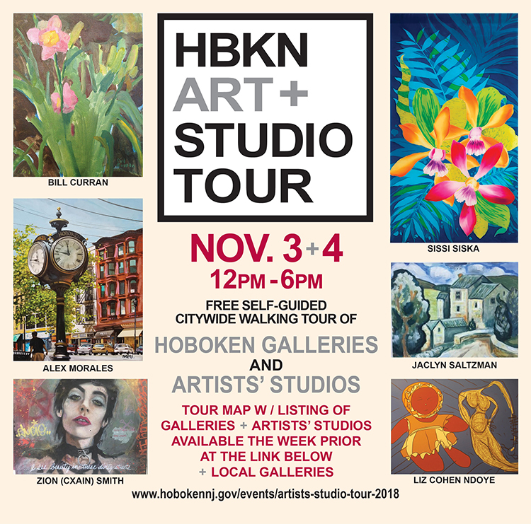 hoboken art and studio tour 2018