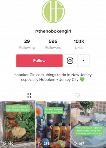 The Best Local TikTok Accounts to Follow in New Jersey + NYC - Hoboken Girl