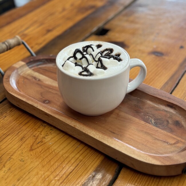 froth on franklin smores latte