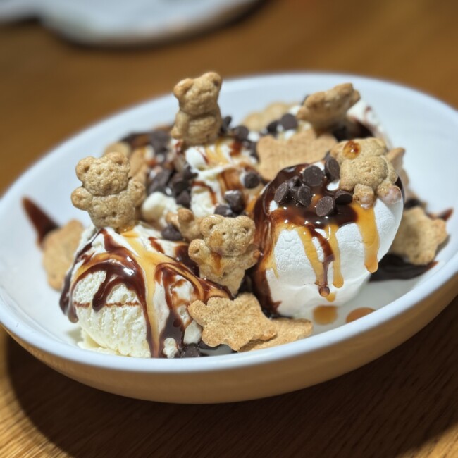 matthews food and drink smores sundae