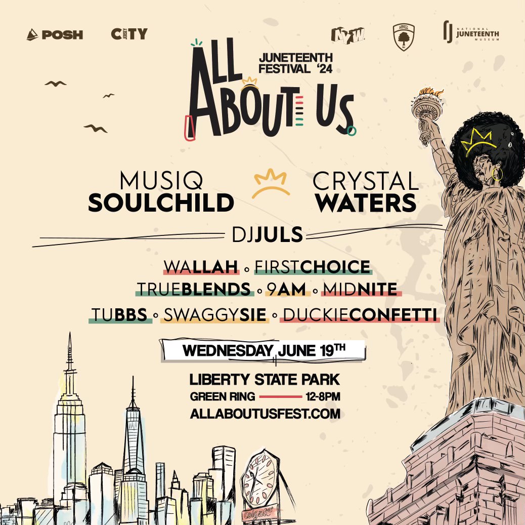 all about us festival flyer