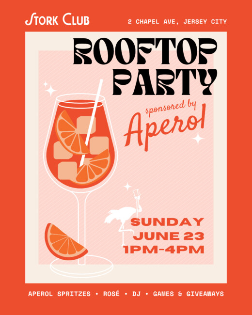 stork club rooftop party