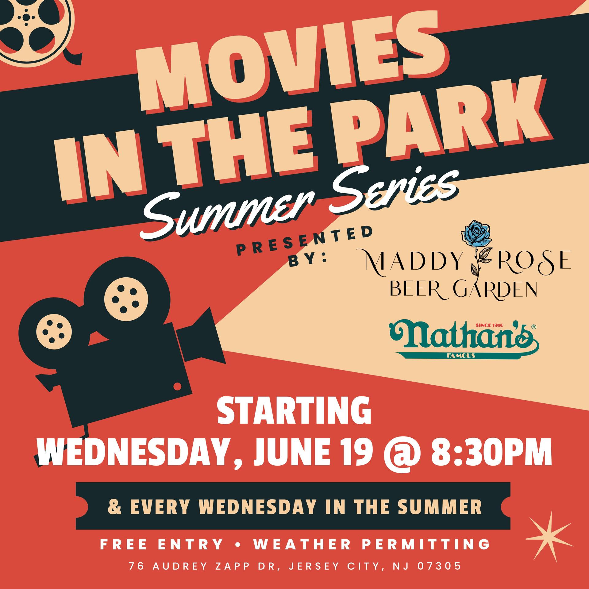 moives in the park summer series