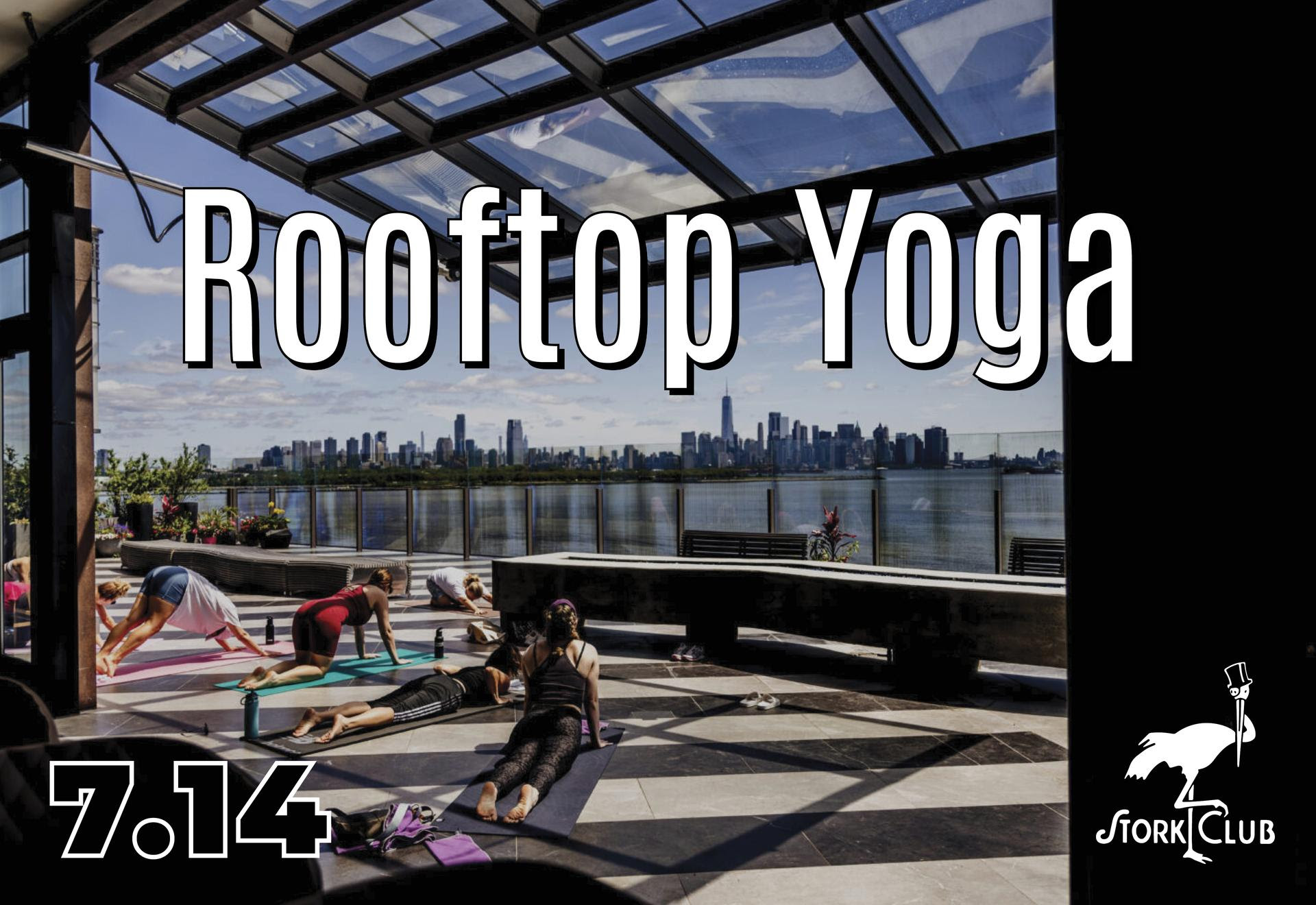 rooftop yoga