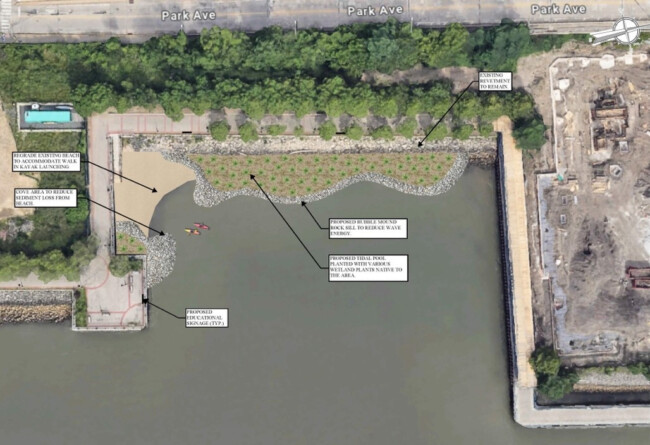 Weehawken Cove shoreline upgrades