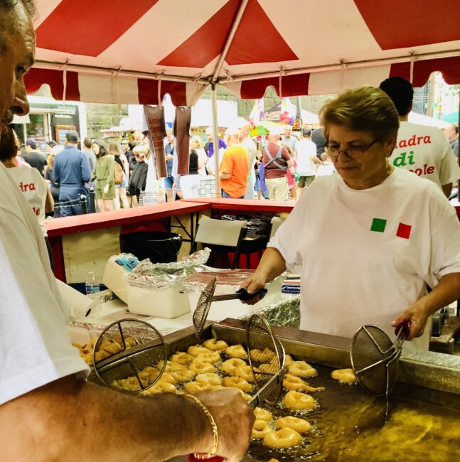 zeppoles la festa italiana