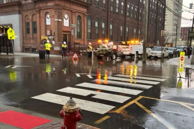 water main break hoboken nj october 2024